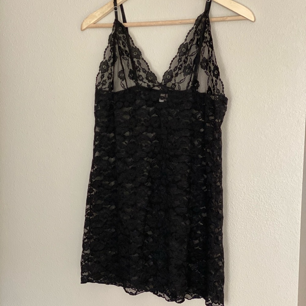 Vintage Victoria secret lace slip